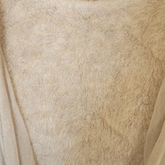 Medium Anthropologie Amadi Layered Draoed Cream Knit Dress - Picture 4 of 7